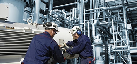 petrochemical industry plant engine test engineers